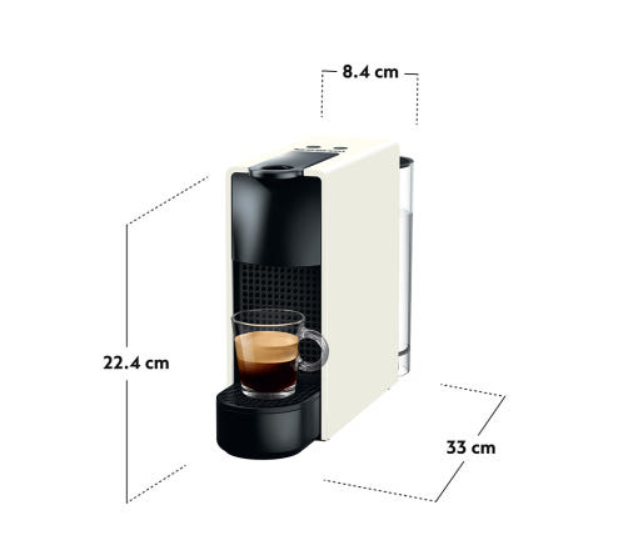 Nespresso Essenza Mini C30 Coffee Machine 220-240V - Black