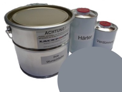 3,5 Liter SET 2K Autolack geeignet für Ford 746 Grey Matter inkl. Härter & Verd
