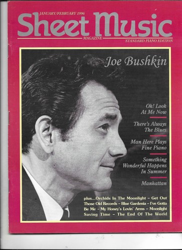 SHEEET MUSIC MAGAZINE------JANUARY 1996
