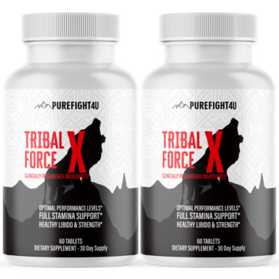 Tribal Force X to Unlock Optimal Performance Level Powerful Support 2 Bottles