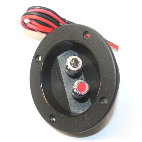 Speaker Wire Connector 2-Pin Round Knob 