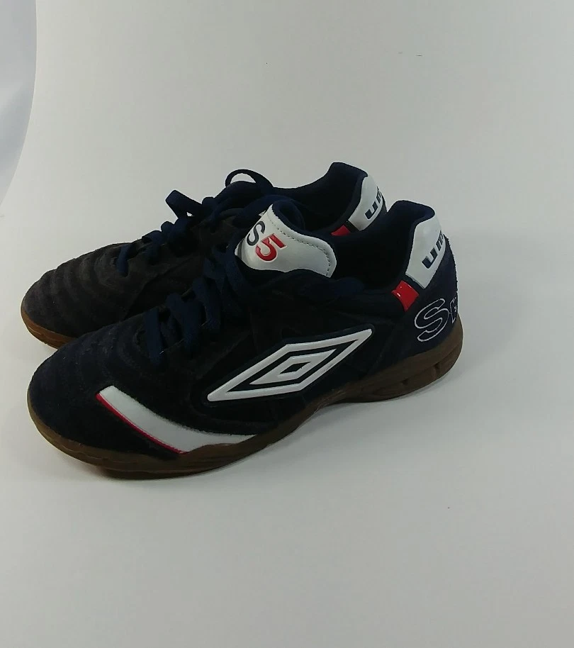 Martelaar blauwe vinvis Wennen aan UMBRO Futsal 5 Sneakers Indoor Football Soccer Men US 6.5 Navy Blue Red  White | eBay