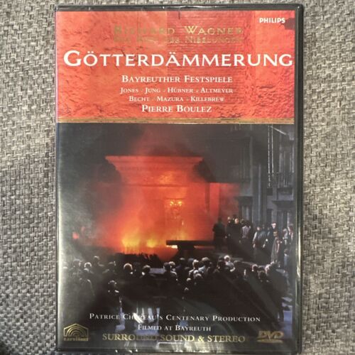 Wagner - Gotterdammerung (DVD, 2001, 2-Disc Set) - Boulez/Chereau - New, Sealed! - Afbeelding 1 van 2