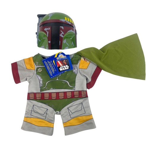 Build a Bear Boba Fett Mandalorian Star 