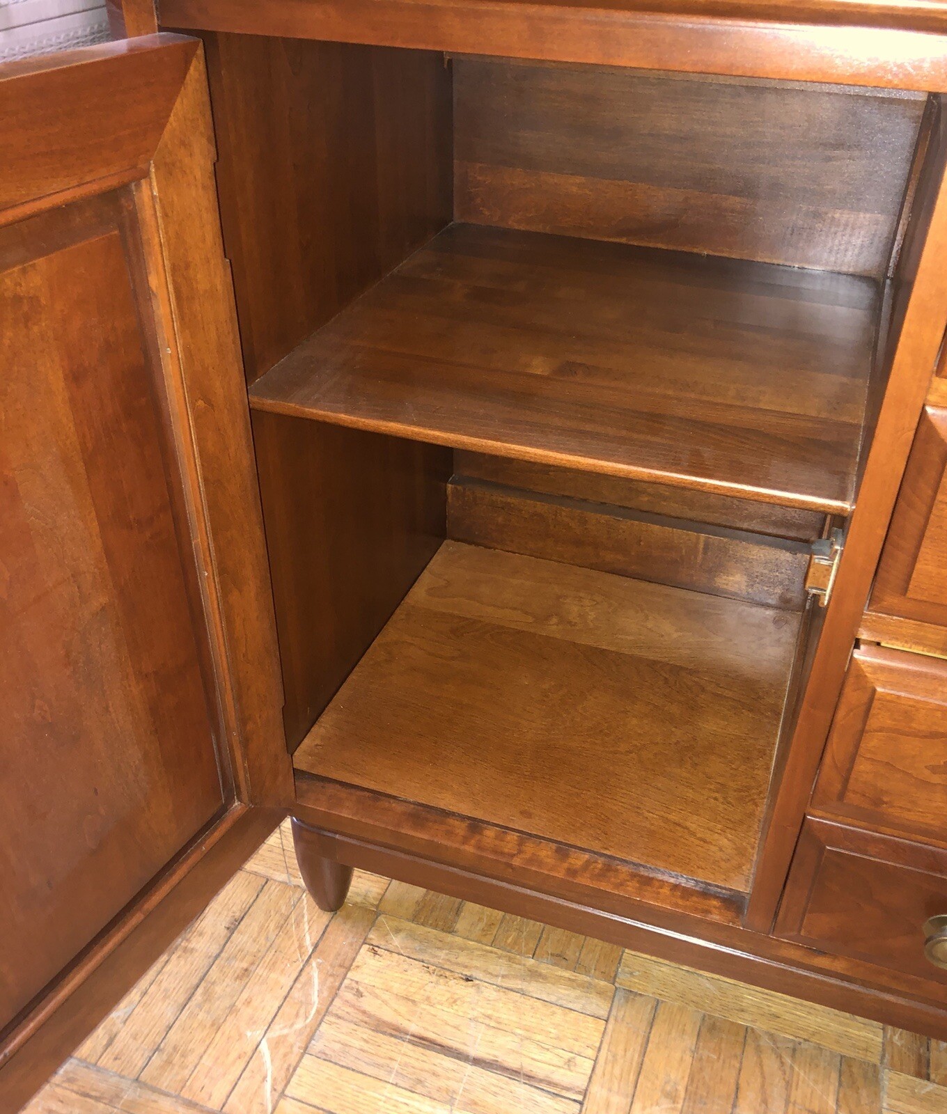 WILLETT Furniture Transitional Solid Wildwood Cherry Server/Buffet