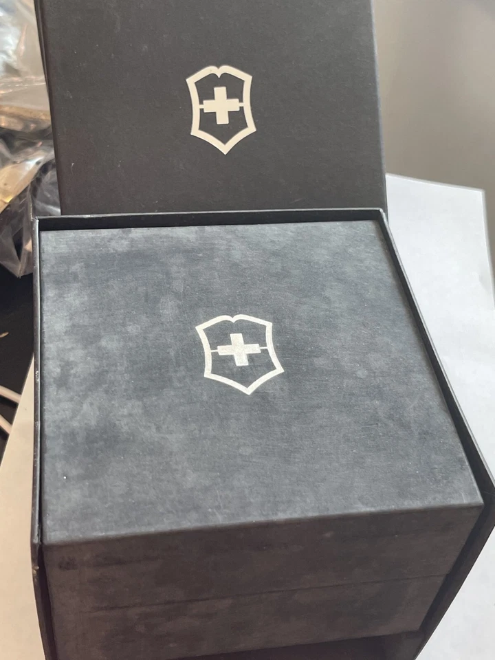 Victorinox Swiss Army Caja Reloj Repuesto Negro Foto 3 de 3