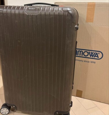 格安リモワRIMOWA サルサ（4輪）810.70 TSAロック　軽量　ブラウン Rimowa Salsa 80L Brown 4-wheels Carry Case Suitcase 810.70 | eBay