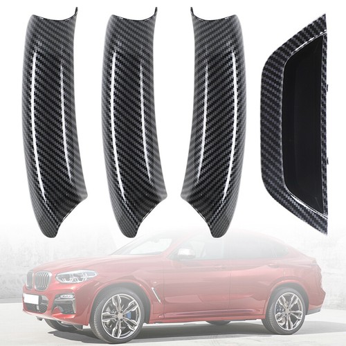 4 piezas manijas de puerta interiores RHD panel cubierta de tracción interior moldura para BMW X3 X4 F25 F26 - Imagen 22 de 24