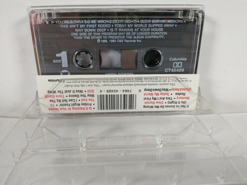 Vern Gosdin 10 Years of Greatest Hits Cassette Tape - Foto 4 di 5