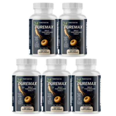 Duremax Tablets for Strength & Endurance Supplement, 5 Bottles