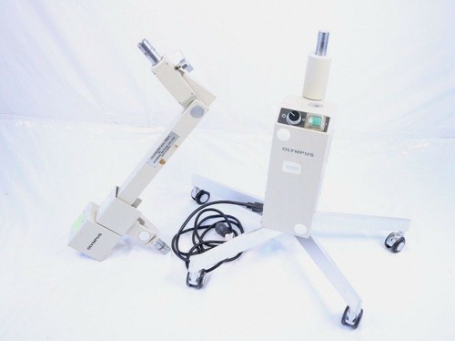 Olympus Optical CO. OCS-PS-3 Colposcope Light Source OCS-3 & Lower Cart