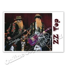 ZZ Top - Autogramm / Autograph -  Signiertes Foto ZZ Top