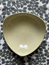 Schale Sch&uuml;ssel Krakelee Craquel&eacute; hellgr&uuml;n Wasabi Vintage 50er 60er Vintage