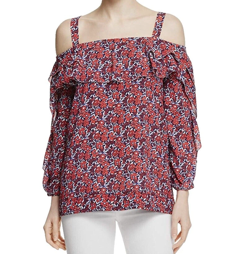 Viscose Casual Floral Tops for Women