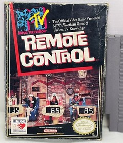 MTV Remote Control Nintendo NES In Original Box w Booklet And Original Packaging