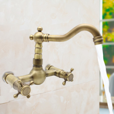 Retro Antik Messing Spültischarmatur Dusche Bad Armatur Wasserhahn