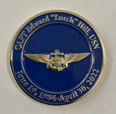 Challenge Coin, Capt Edward ''Lurch Hill, USN