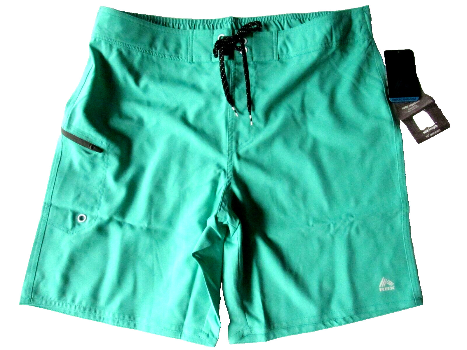 Мужские плавки RBX Cord Boardshorts, размер L, стрейчевые плавки цвета морской волны, 38 x 8