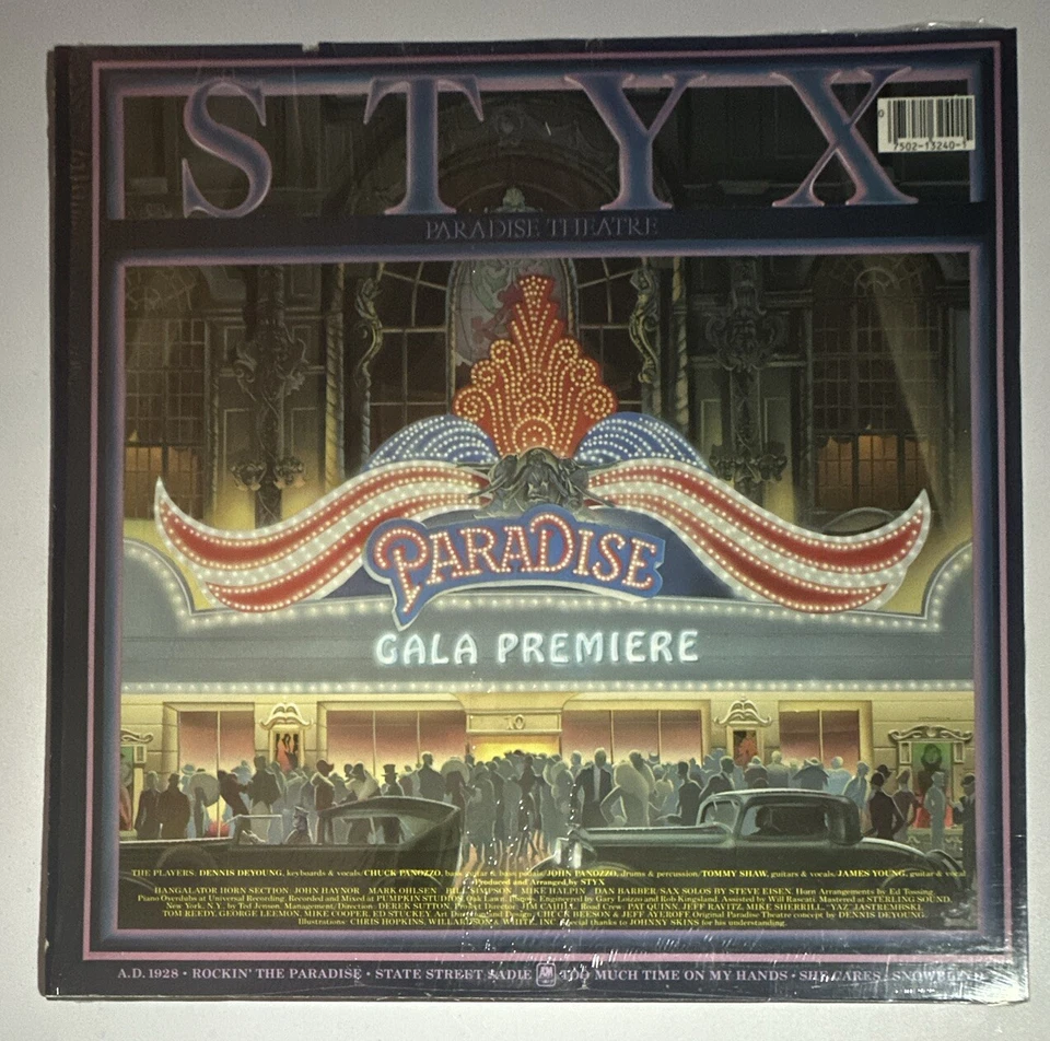 STYX - Paradise LP Vinyl Record US Issue NM / EX Condition - Image 3 of 4