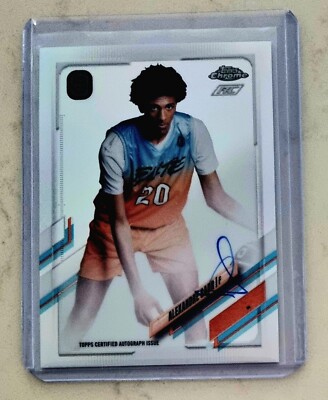 掘り出し物 21-22 TOPPS chrome RC Auto AMEN THOMPSON
