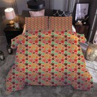 Irregular footprints3D Print Duvet Quilt Doona Covers Pillow Case Bedding Sets