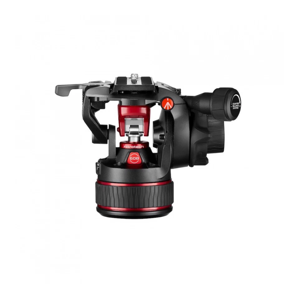Manfrotto 608 Nitrotech Fluid Head with Continuous Counterbalance Smooth Motion - Image 3 of 4