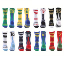 SOCCER SOCKS Player Themed Long Athletic Teenager/Adult Size 6-10 You Choose