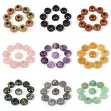 14mm Gemstone Universal Large Hole Rondelle Bead for Bracelet DIY Jewelry Making