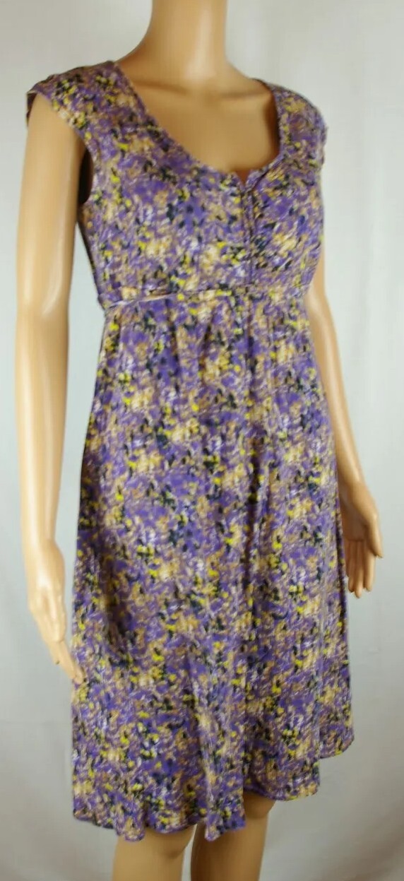 Eddie Bauer Multi- Colored Patterned Cap Sleeve S… - image 19