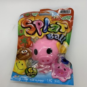 squishy pig splat ball