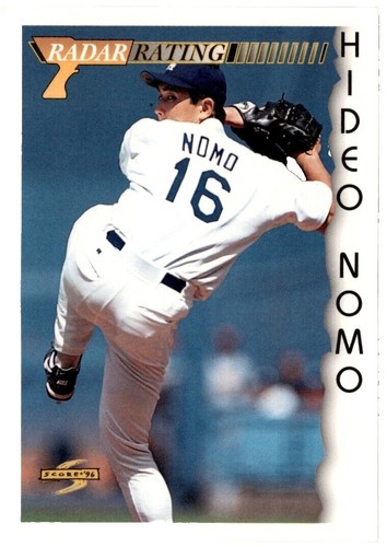1998 Score Baseball Hideo Nomo #3 Set Break NM | eBay