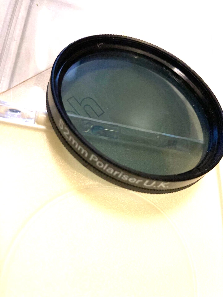 52mm Polarising Filter Linear, Anti Reflective Coating PL New - Image 3 of 4