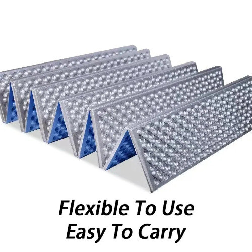 Camping Mat Portable Sleeping Pad Picnic Bed Mattress Trekking Blanket - Imagen 2 de 13