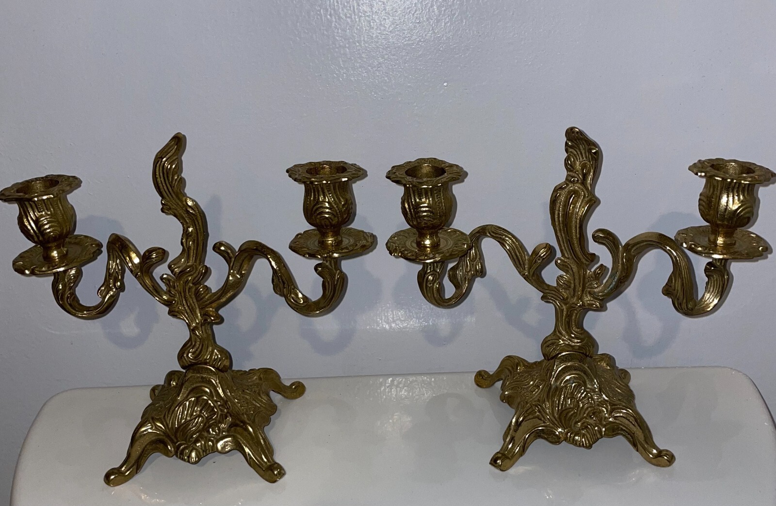 8 3/8 Inches High Brass