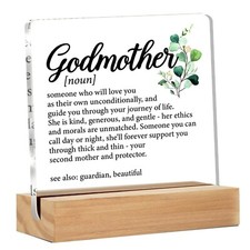 Godmother Gifts From Goddaughter Godchild Godson, Godmother Gifts for Birthda...