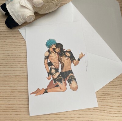 DRAMAtical Murder Koujaku Seragaki Aoba Native Postcard NEW