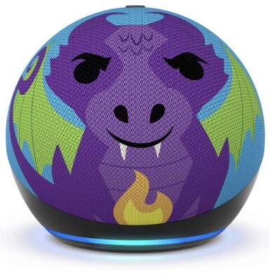 New 2022 Echo Dot (5th Gen) Kids Edition Smart Speaker with Alexa,  Dragon