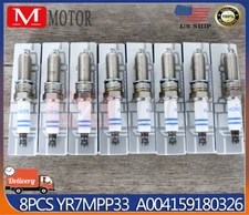 8PCS Bosch YR7MPP33 Spark Plugs For Mercedes Double Platinum GERMANY US