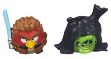 ANGRY BIRDS STAR WARS Jedi Luke Skywalker and Emperor Palpatine TELEPODS w/ QR