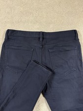 Banana Republic Traveler Pants Men 34x29  Navy Blue Slim Fit Stretch -Tag 32x30