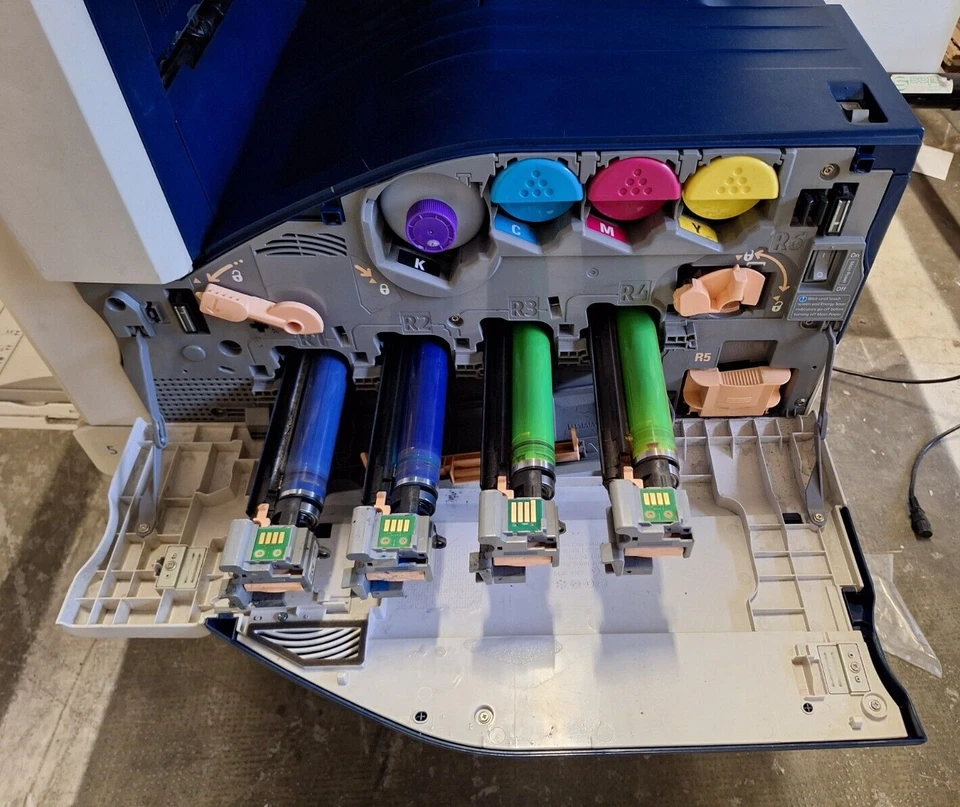 xerox workcentre 7535 multifunzione laser a colori A3 ex noleggio LEGGI BENE - Immagine 3 di 4