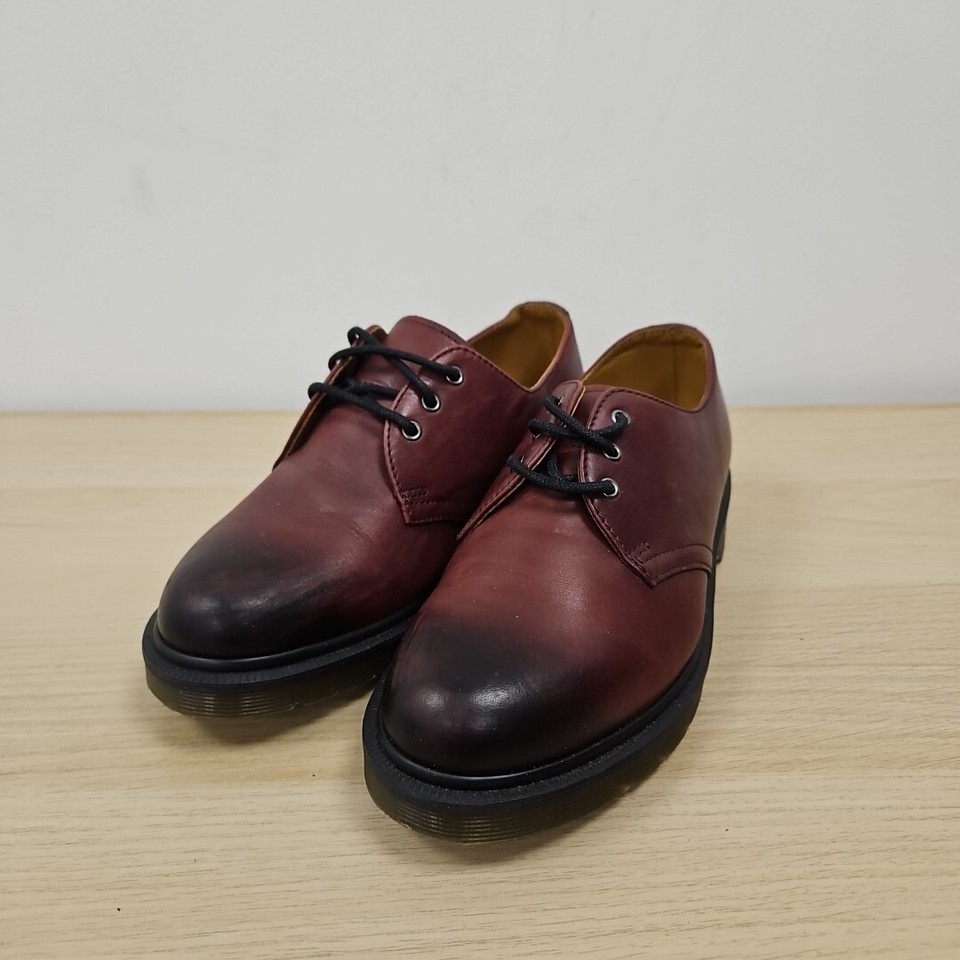 Dr Martens 1461 Womens Trulia Cherry Red Antique Temperley Leather