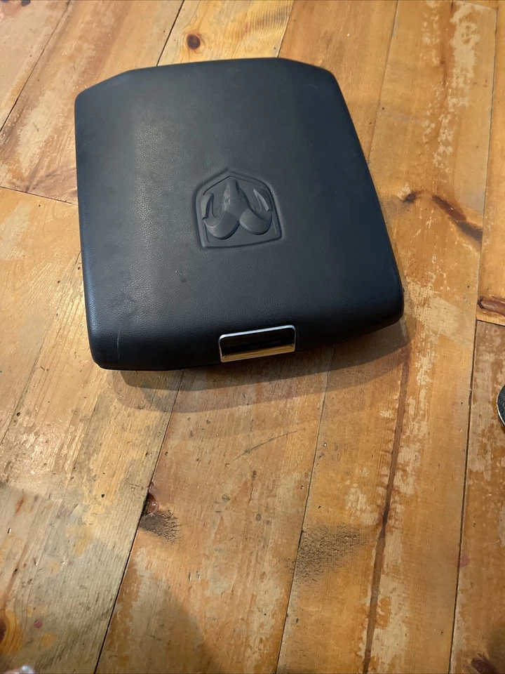 🏁 Dodge Ram 1500 2500 3500 2010-2012 tapa consola central consola completa negra Foto 3 de 4