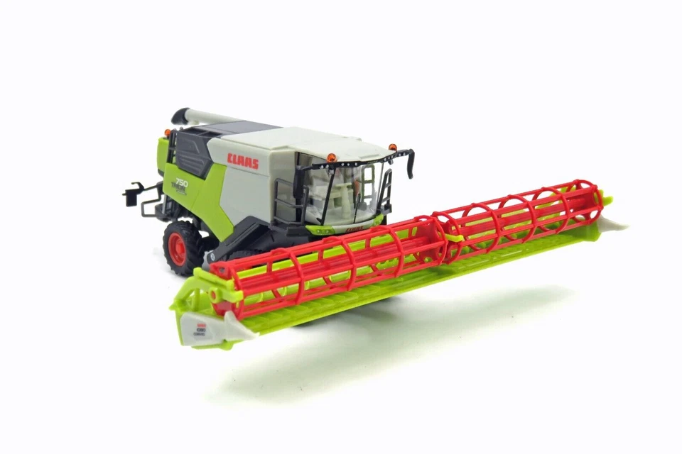CLAAS Trion 750 Terra Trac and Convio Flex 1080 Header 1:87 Scale Model Combine - Image 3 of 4