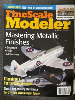 FineScale Modeler April. 2000  extrem selten