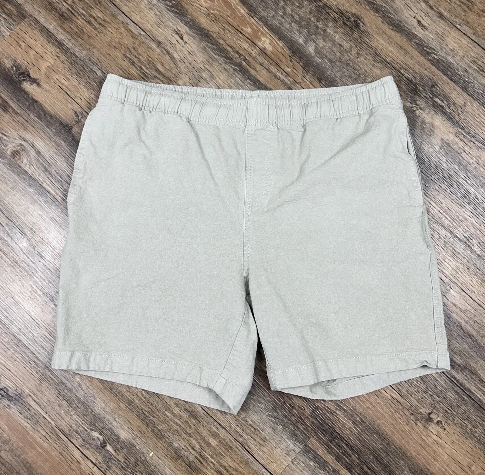 Free Fly Shorts Men's XL Elastic Waist Drawstring Bamboo Stretch Fishing Hiking