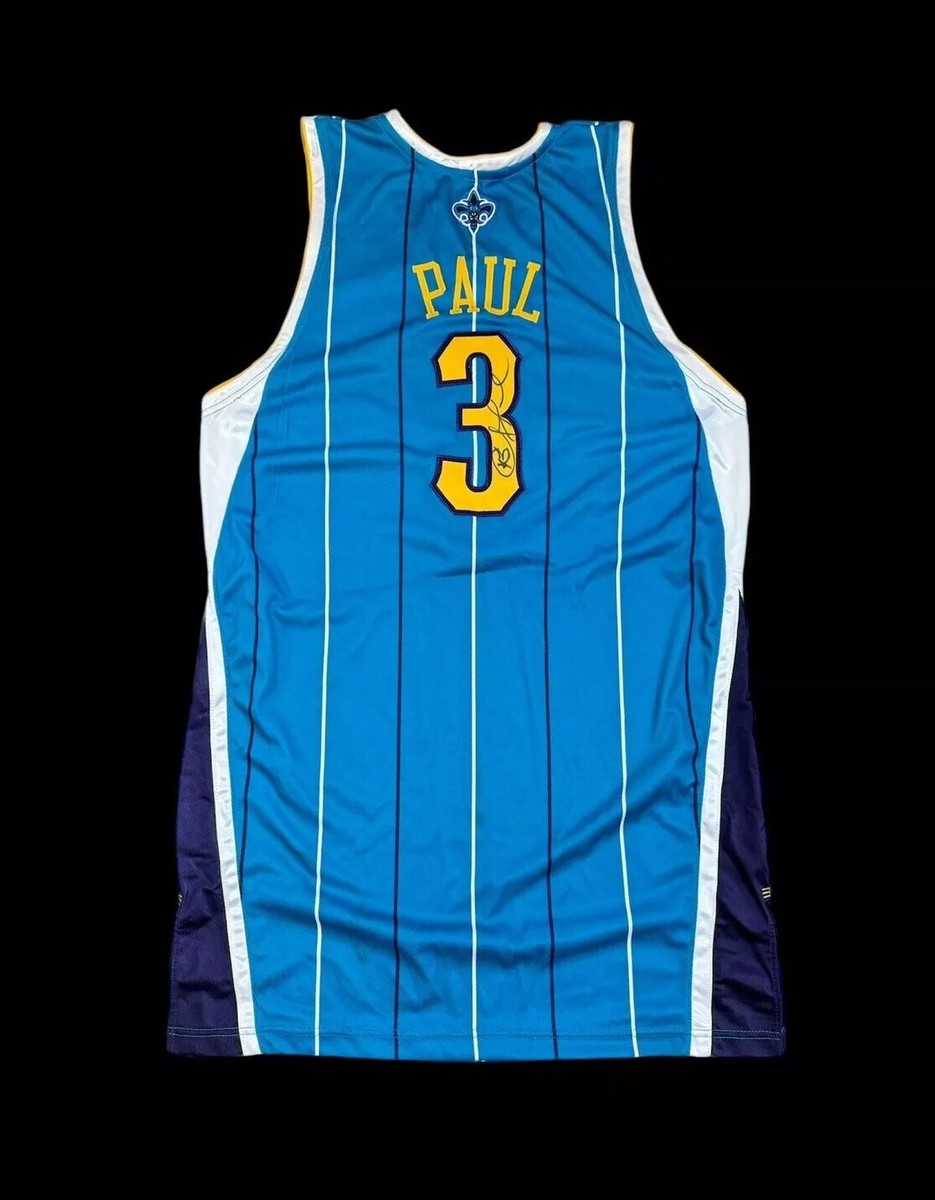 ウェア NBA New Orleans hornets Chris Paul Chris Paul CP3 New Orleans Hornets Teal Mardi Gras Reebok