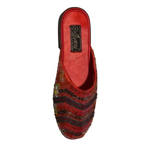 Red Sleeper - Comfortable & Stylish - Size 5 brand new - material sating/rubber - Picture 3 of 3