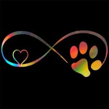Car Sticker Cat Paw Love Car Window Stickers Funny Styling Creative Elegant Gift