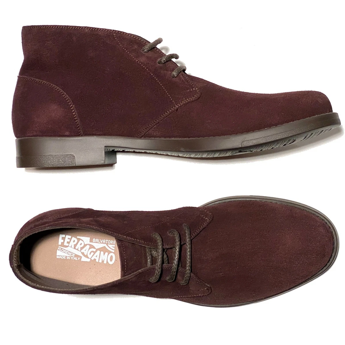 Ferragamo clearance desert boots